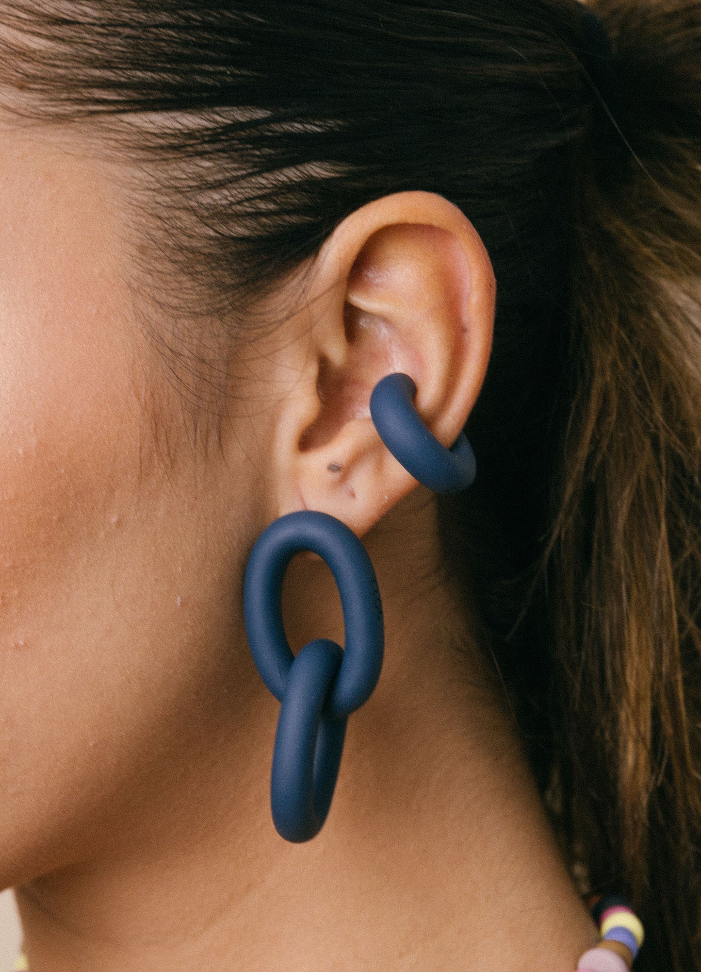 Aretes Eslabones Blooms Sailor