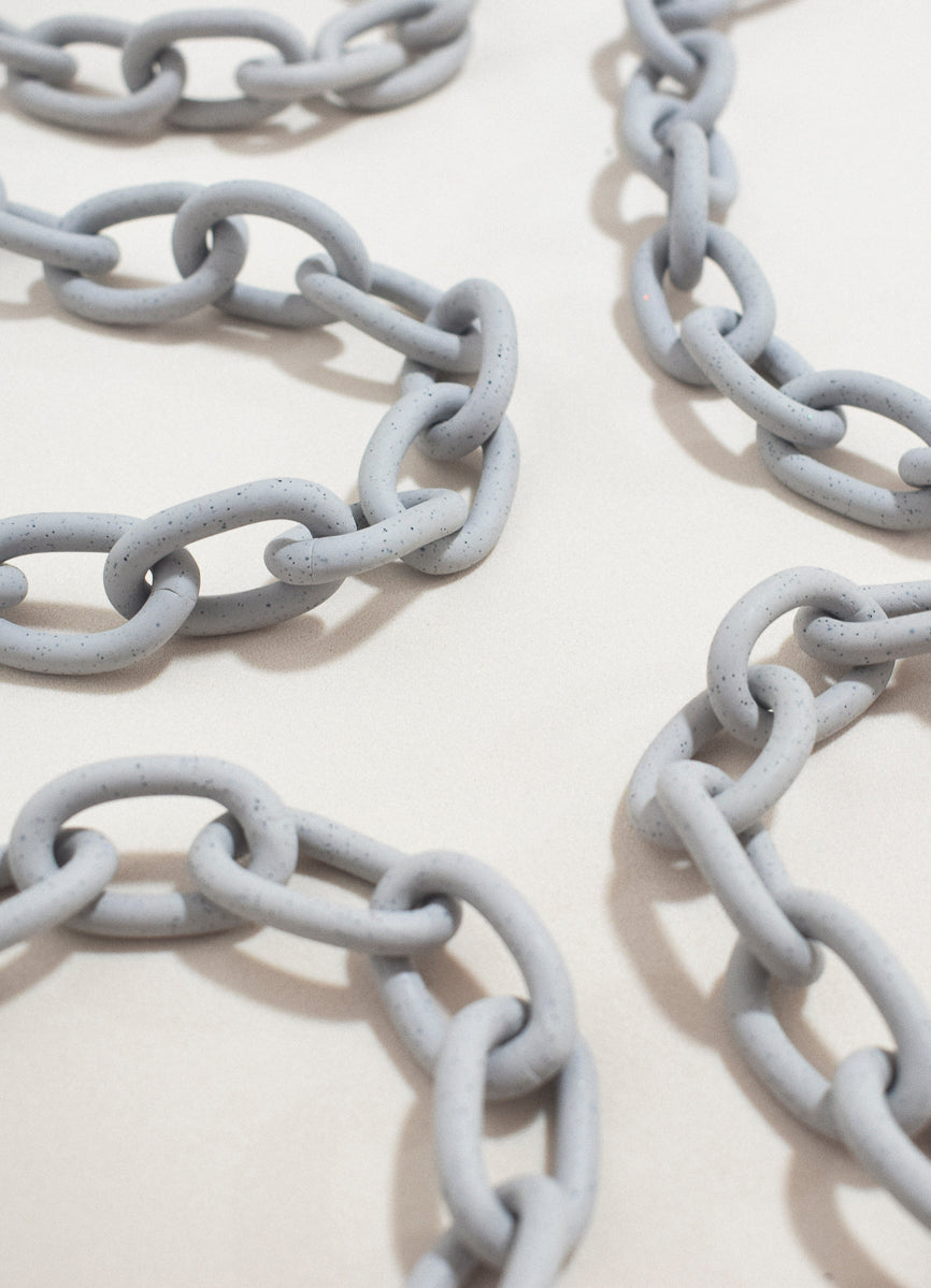 Collar eslabones grandes Stone