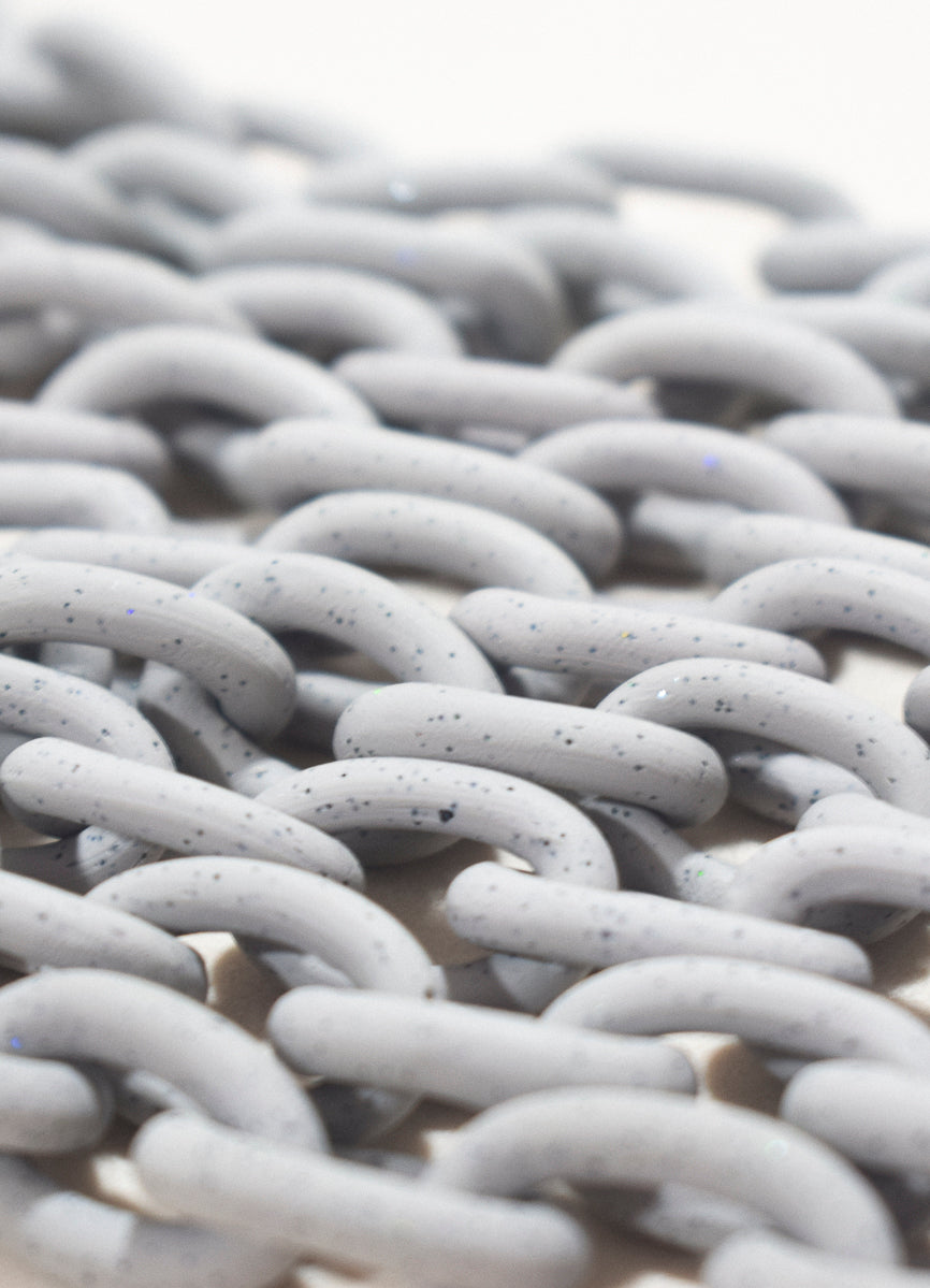 Collar eslabones pequeños Stone