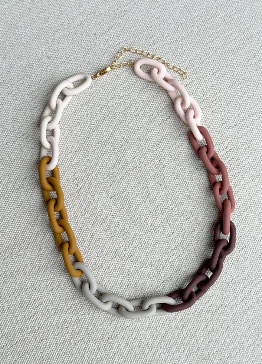 Collar eslabones Amber