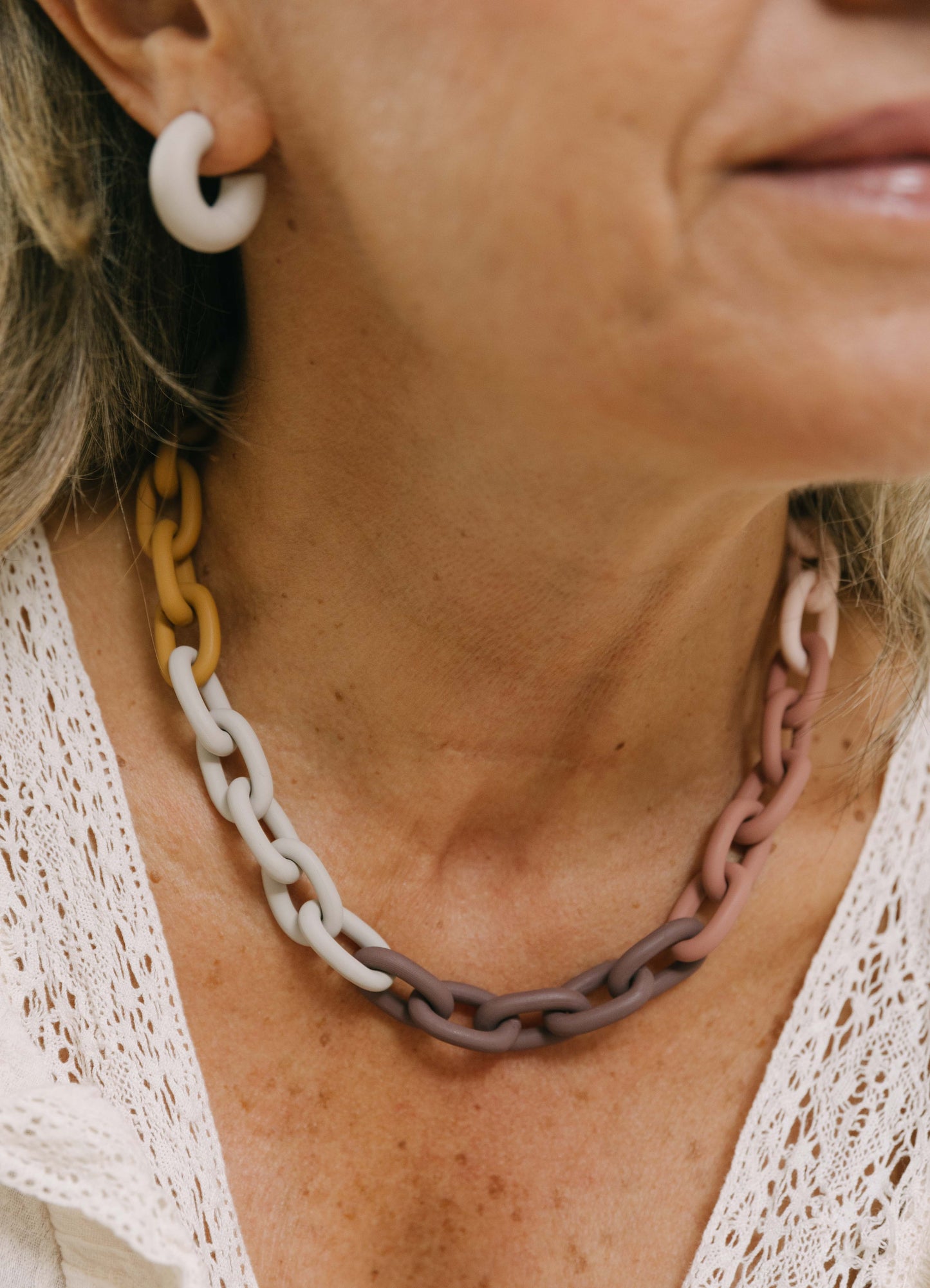 Collar eslabones Amber