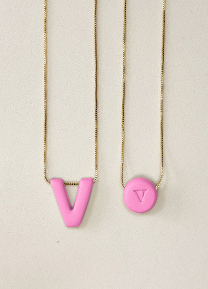 Cadena Letra V