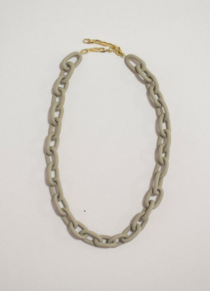 Collar eslabones pequeños Grass