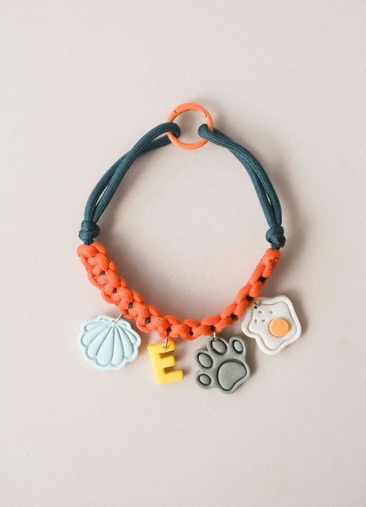 COLLAR TEJIDO NARANJA