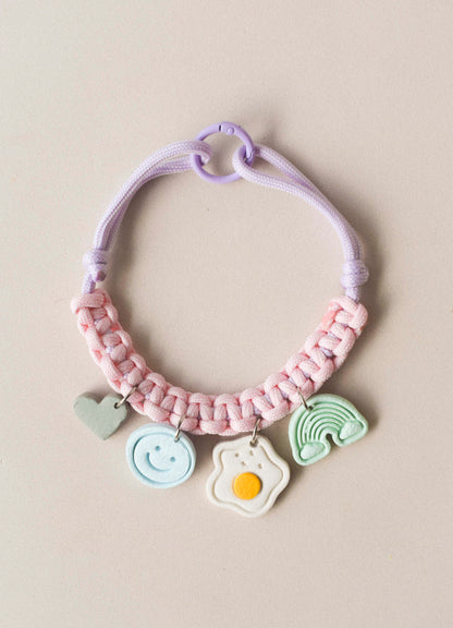 COLLAR TEJIDO BABY PINK