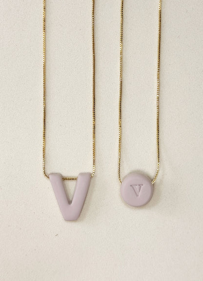 Cadena Letra V
