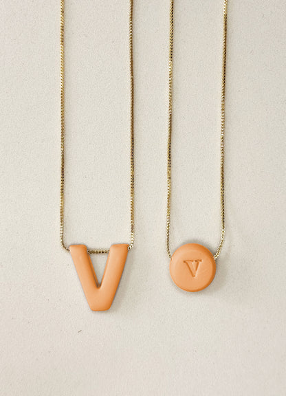 Cadena Letra V