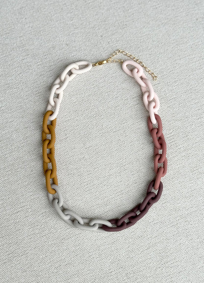 Collar eslabones Amber